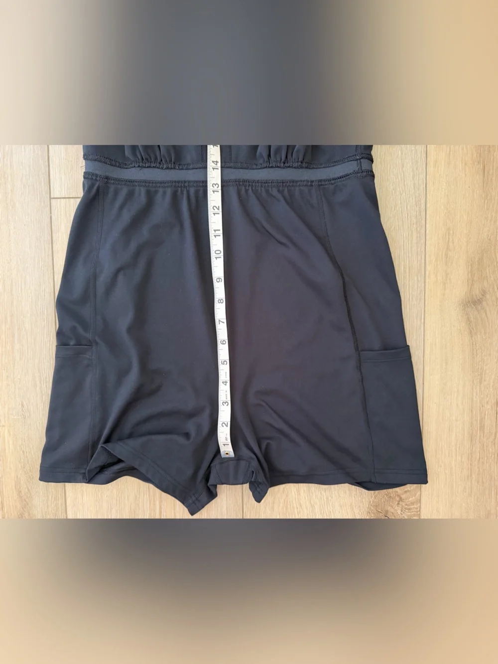 all in motion Black Athletic Lined Racerback Dress Size Large in GUC - Picture 7 of 10